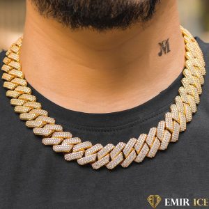 CHAINE PRONG CUBAN LINK - 16MM