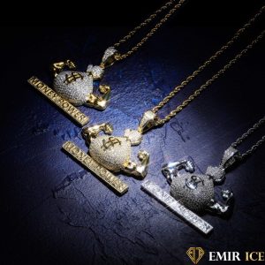 COLLIER PENDENTIF MONEY POWER
