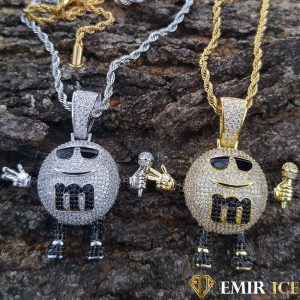 COLLIER PENDENTIF M&M'S