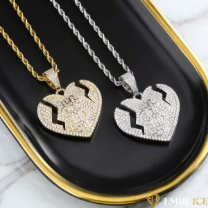 COLLIER PENDENTIF EMIR MONEY HEART