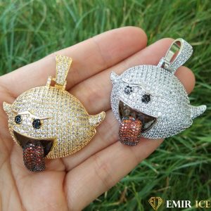 COLLIER PENDENTIF FANTÔME BOO