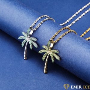 COLLIER PENDENTIF PALMIER ICE