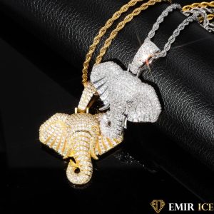 COLLIER PENDENTIF ÉLÉPHANT