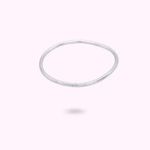 JONC BOUDDHISTE FIN SILVER