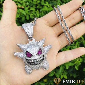 COLLIER PENDENTIF POKEMON ECTOPLASMA