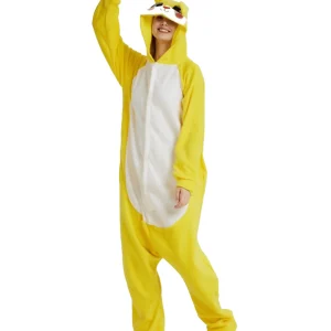 Pyjama Kigurumi Lapin Femme Jaune